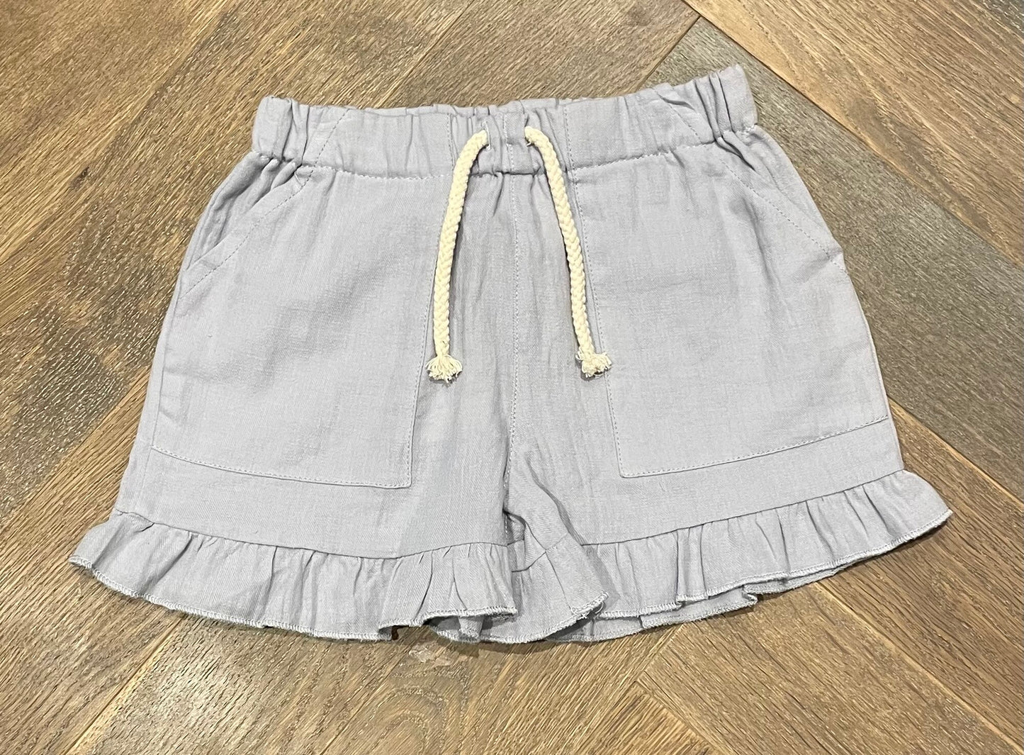 Blue  Vignette Brynlee Shorts, 4Y