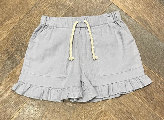 Blue  Vignette Brynlee Shorts, 4Y