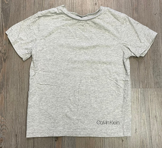 Grey  Calvin Klein Tee Shirt, 6Y