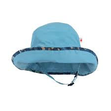 Blue  UPF 50+ Adjustable Sun Ha, 0-2Y