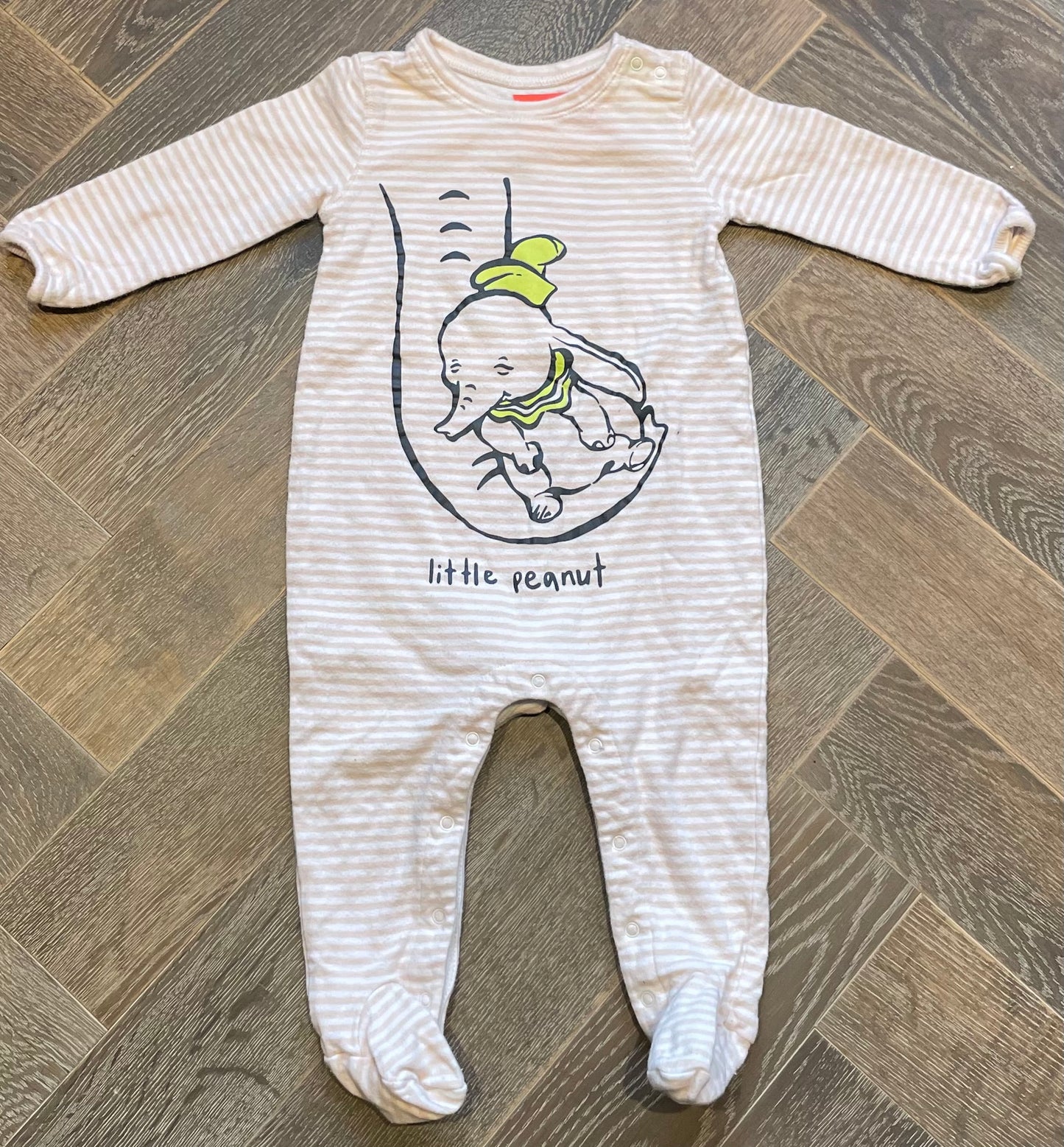 Beige  Gap Baby Onesie, 9-12M