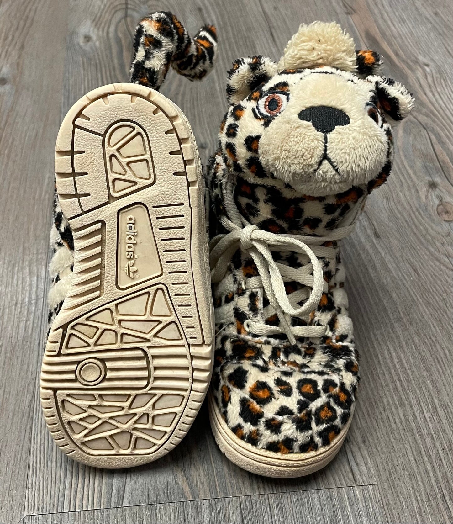 Cheetah  Adidas Sneaker, 7T