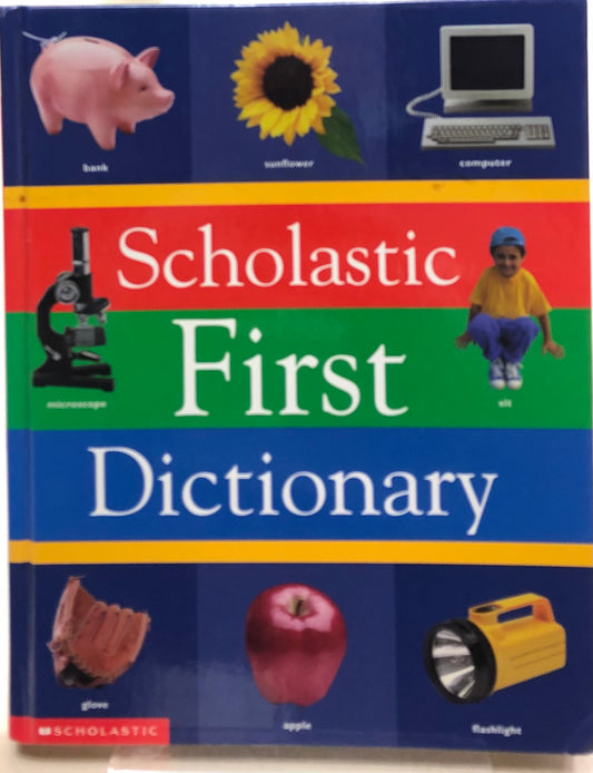 Multi  Scholastic First Dictiona, Hardcover