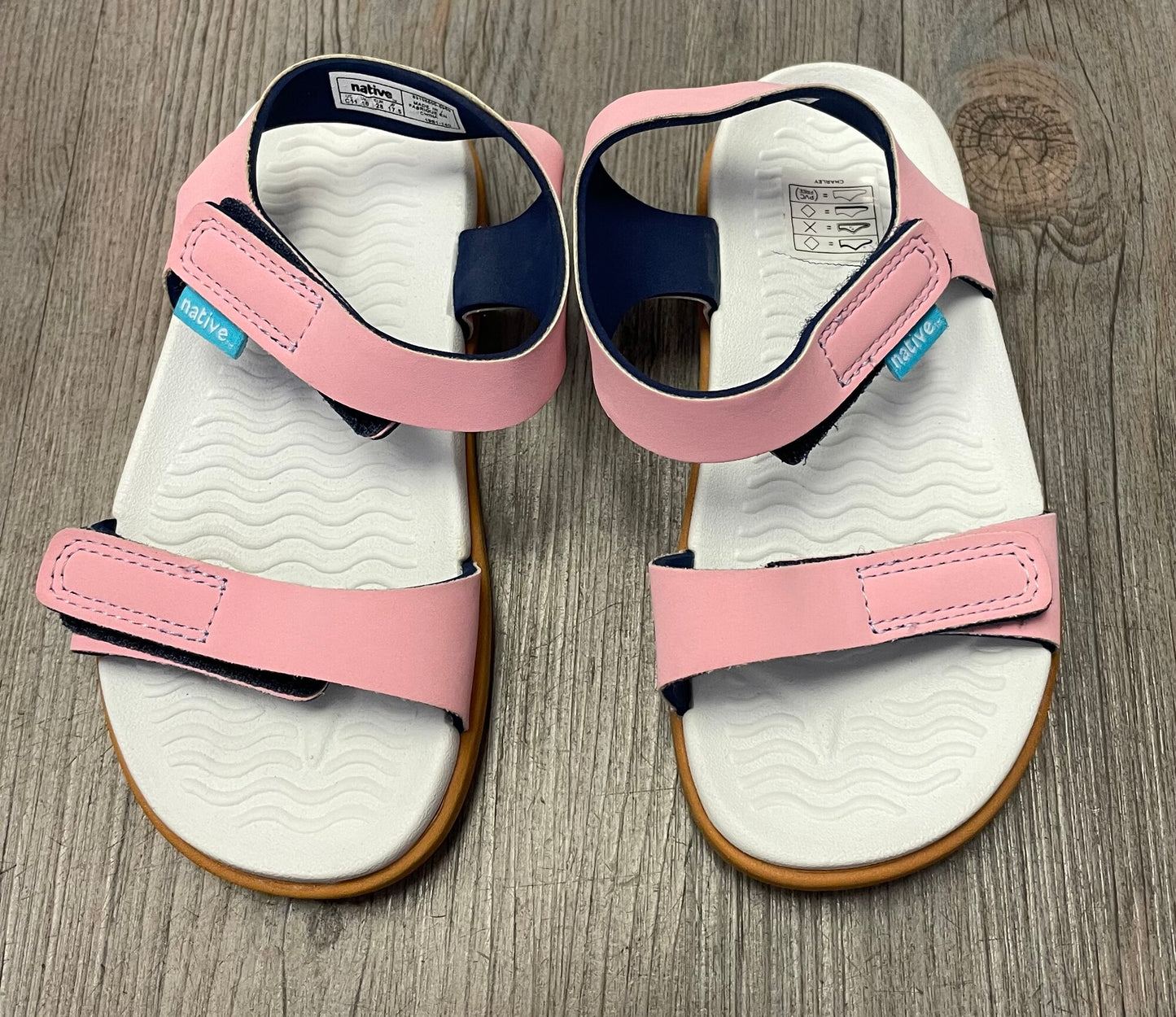 Pink  Native Charley Sandals, C11