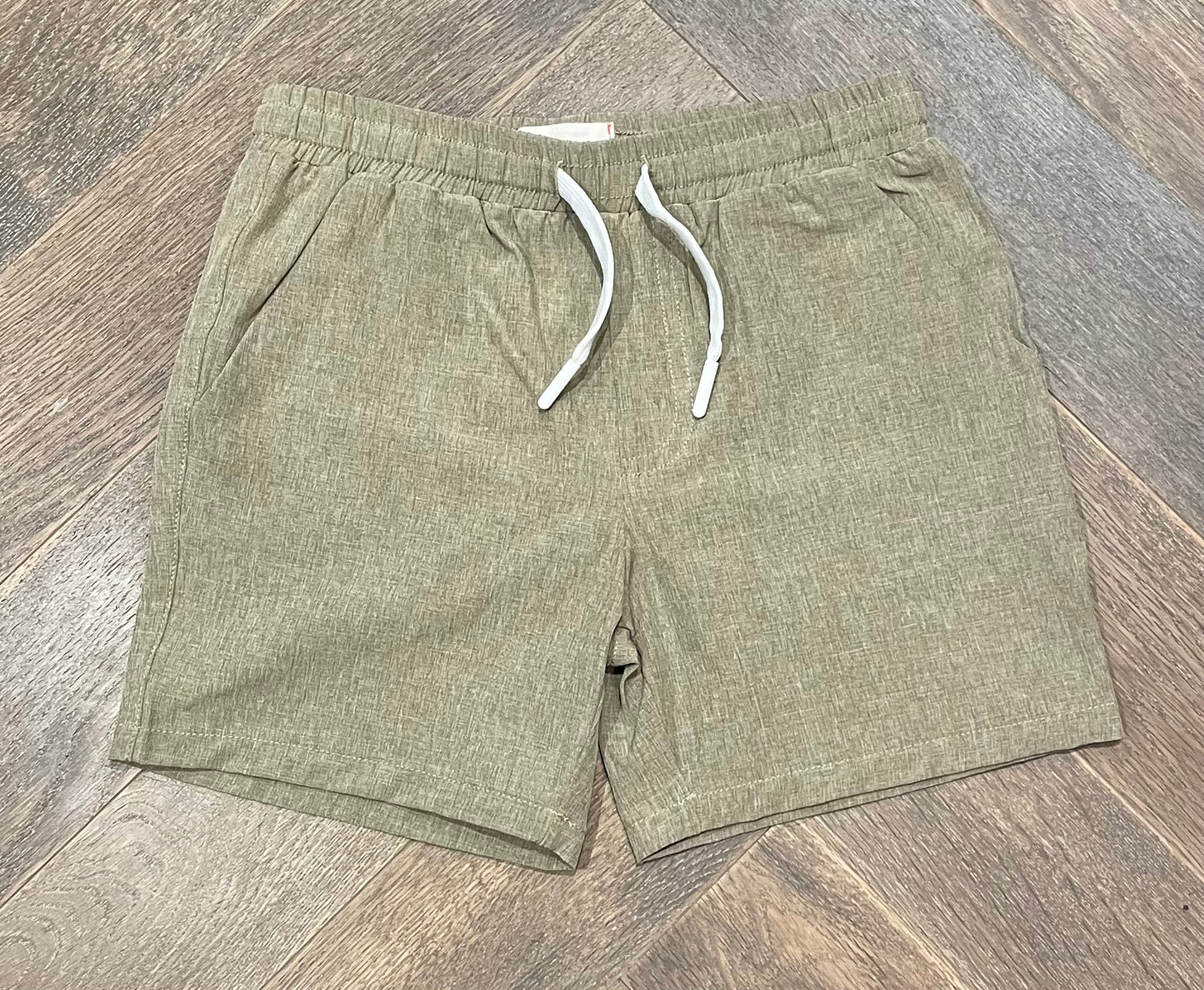 Brown  Me & Henry Swim Shorts, 4-5Y