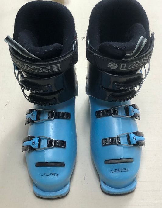 Blue  Lange Team8 Ski Boot, 23.5