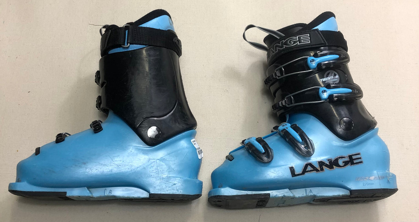 Blue  Lange Team8 Ski Boot, 23.5