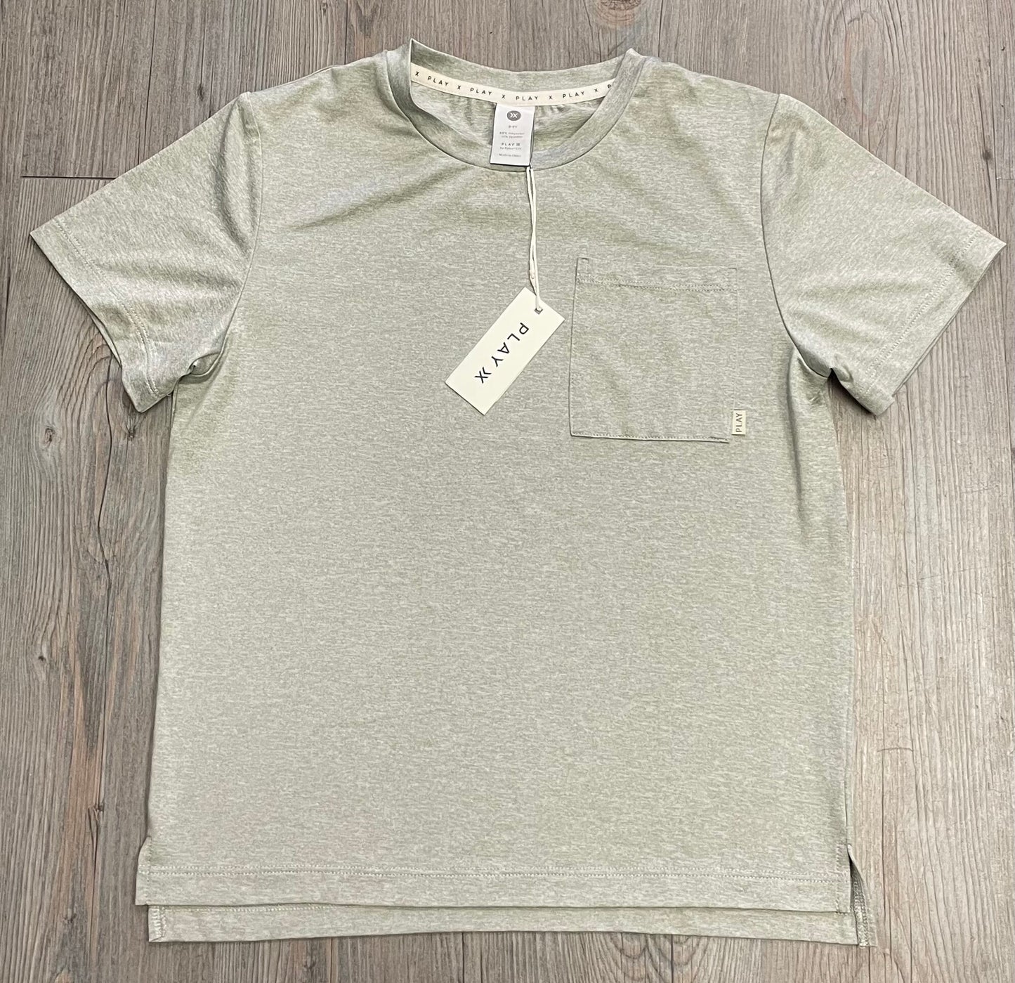 Heathere  Play X Rylee+cru Tech Tee, 8-9Y