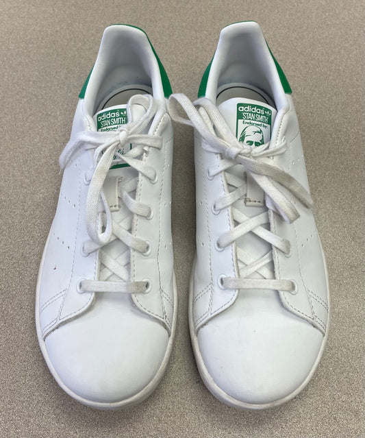 White  Adidas Stan Smith, 2.5Y