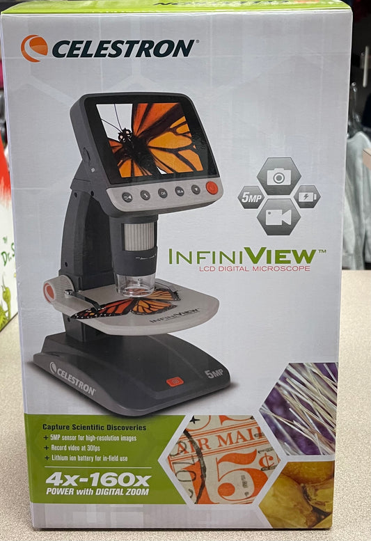 Multi  Celestron LCD Microscope, Open Box