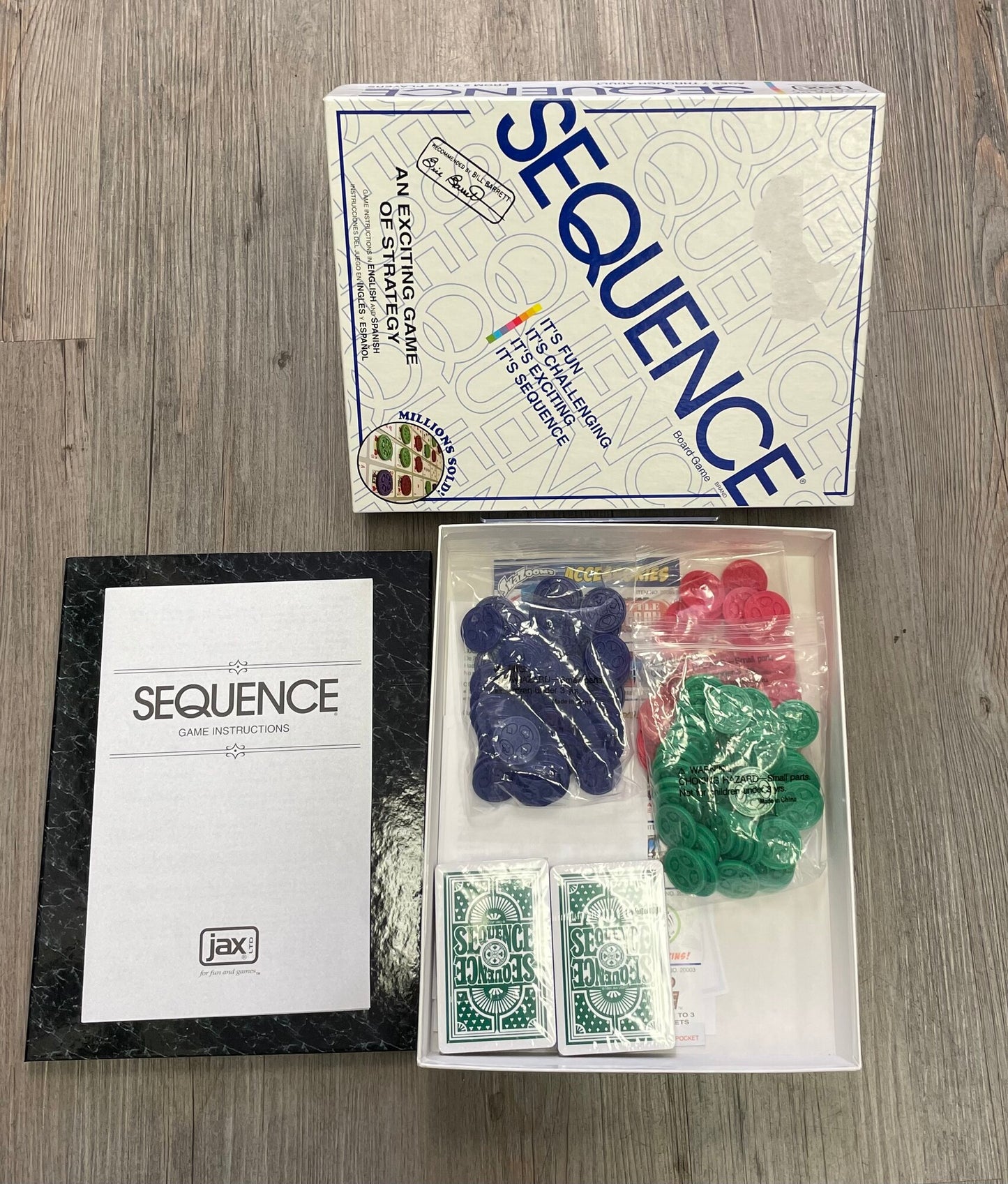Multi  Sequence Game, 7Y+