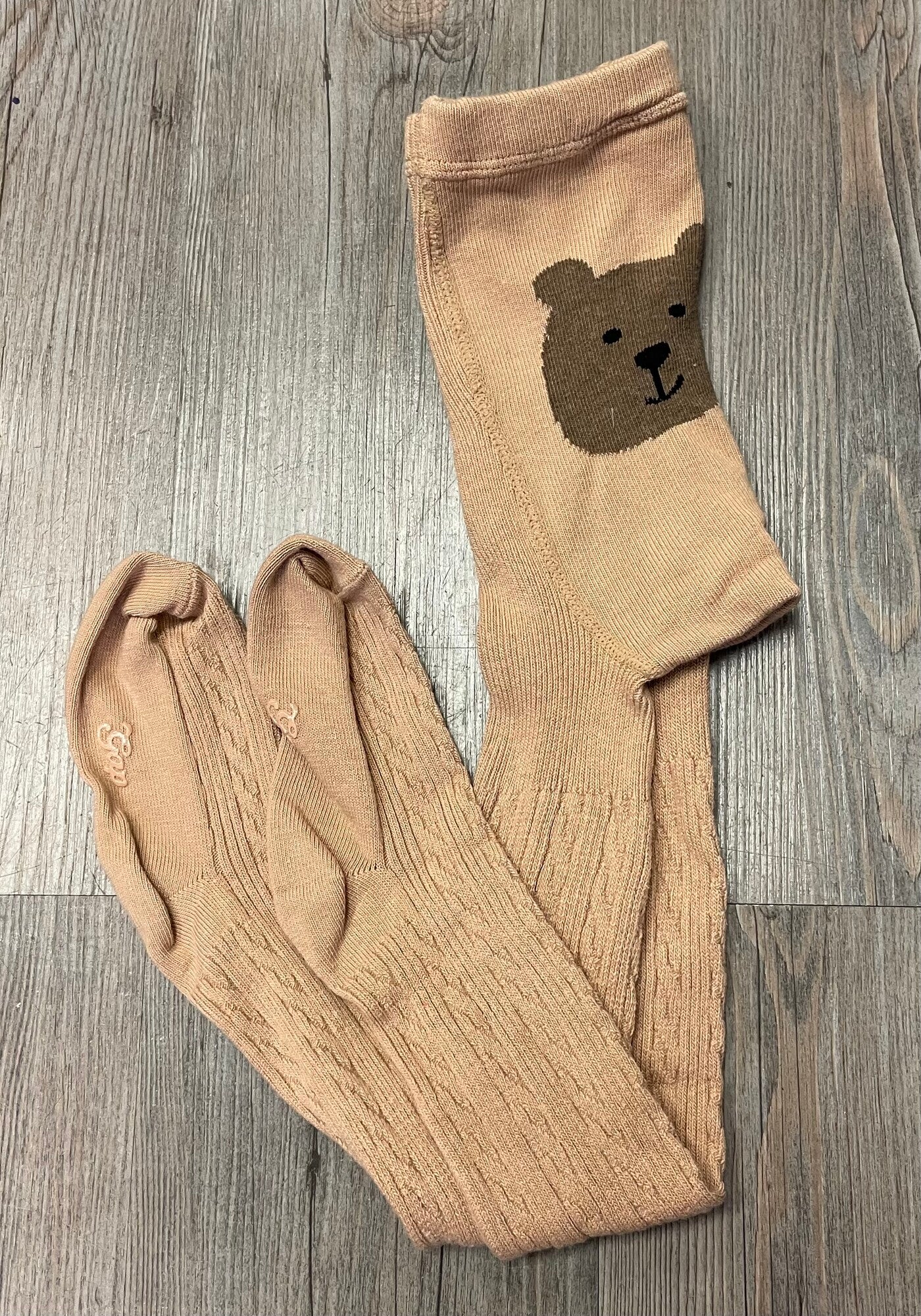 Brown  Gap Baby Tights, 5-6Y