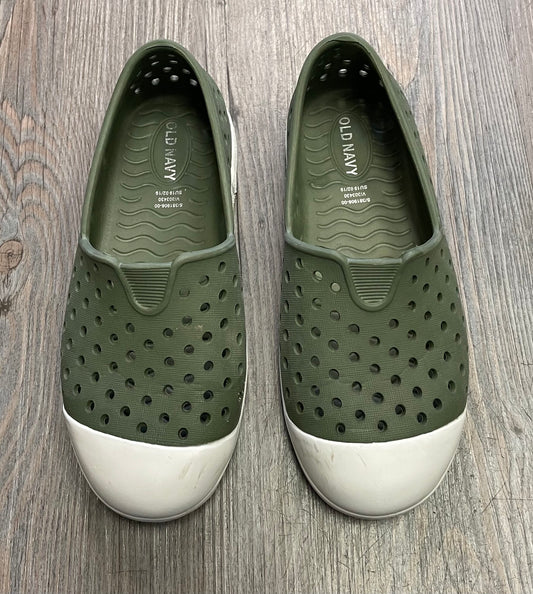 Green  Old Navy Perforated Shoes, 11Y