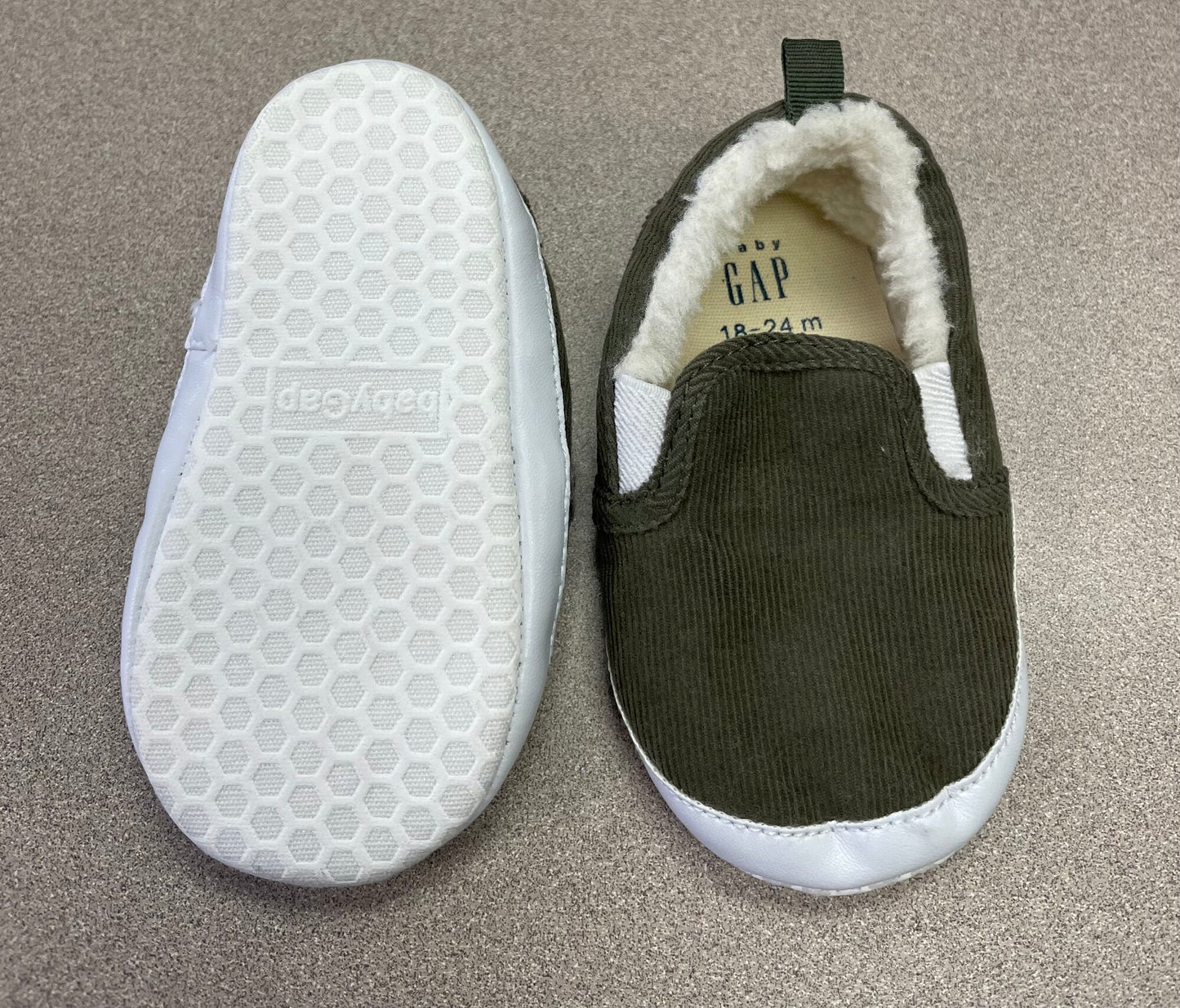Olivegre  Gap Infant Corduroy  Shoe, 18-24M