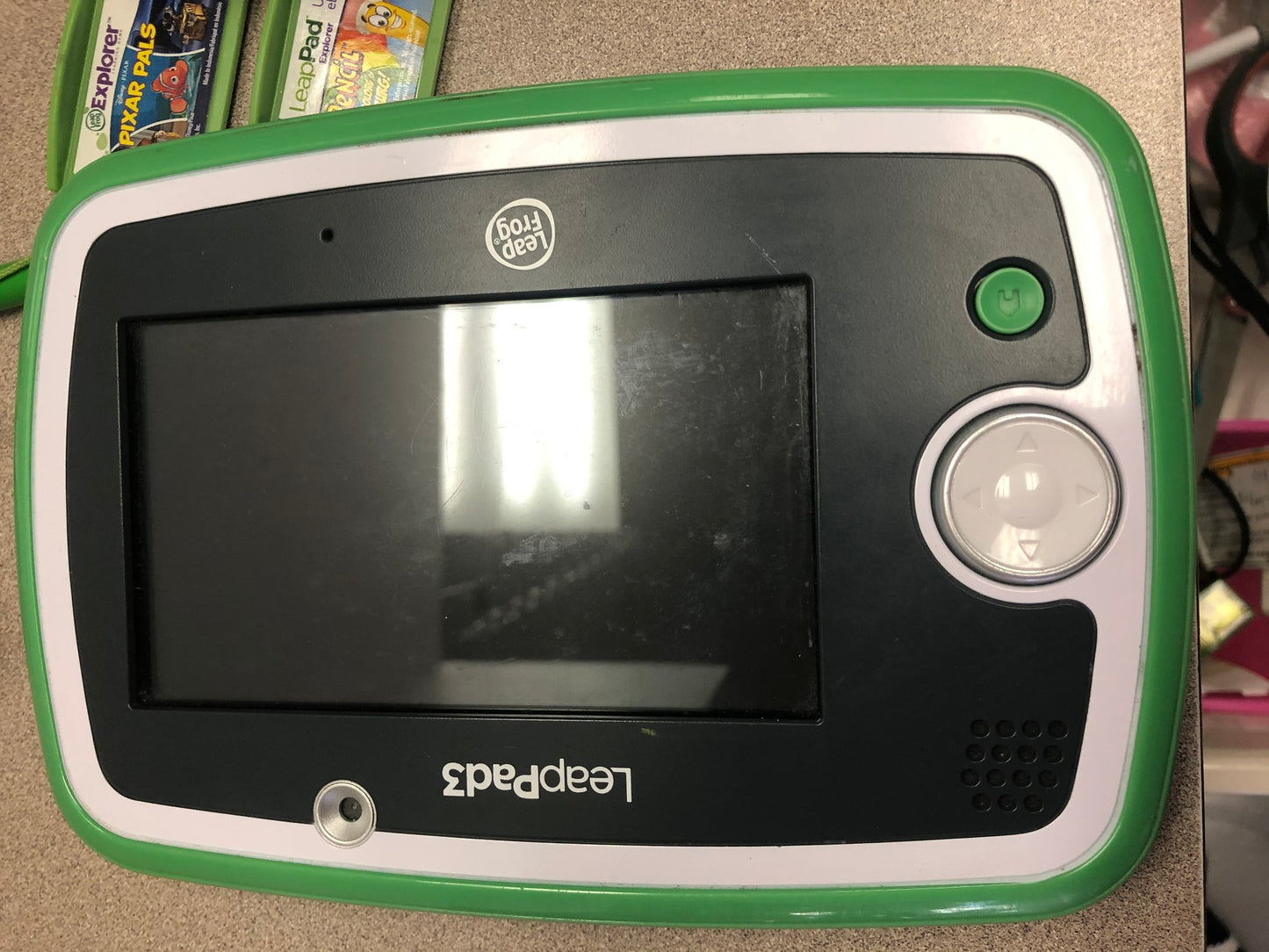 Green  Leap Pad3, 2 Games