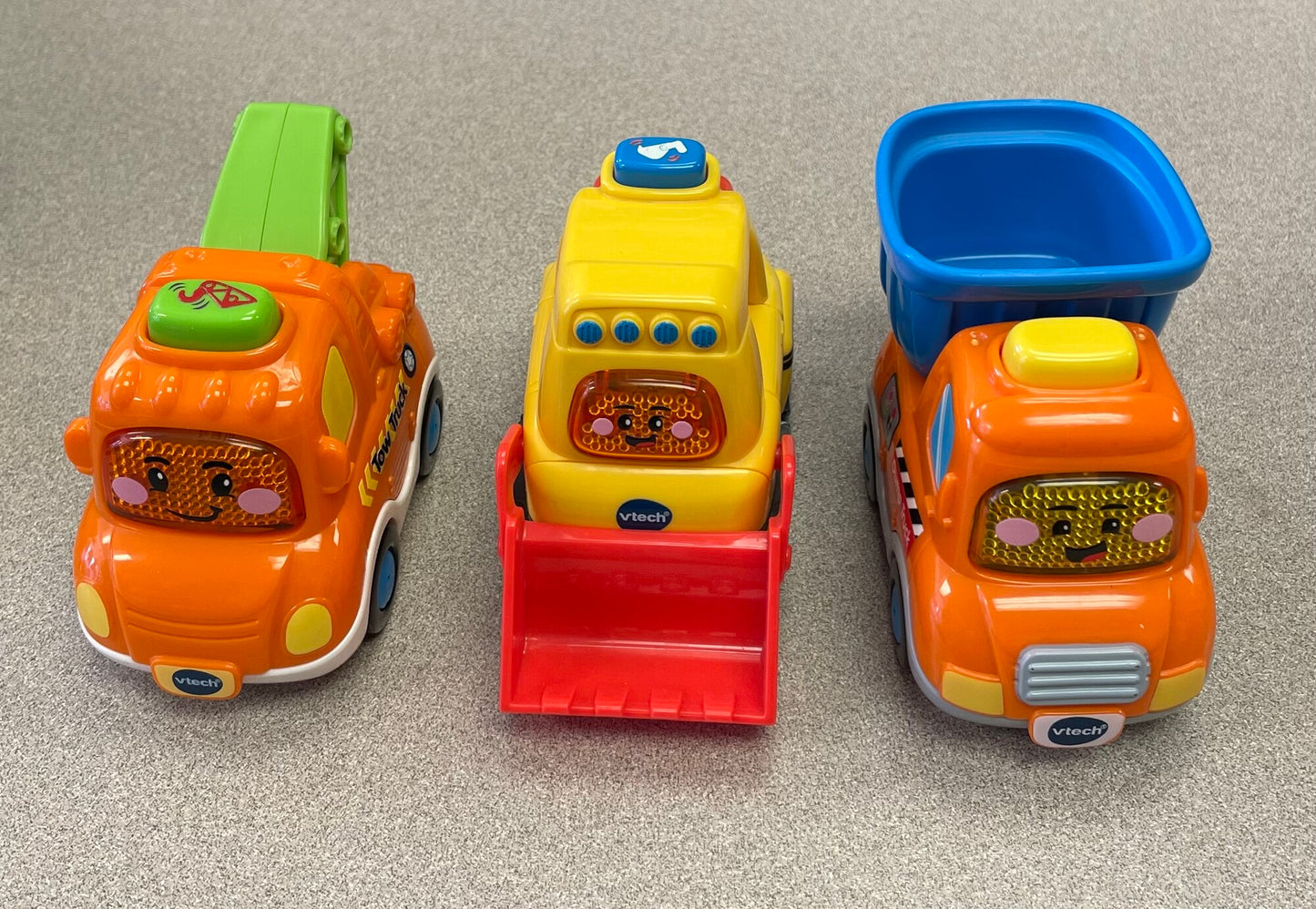 Multi  Vtec Construction Vehicle, 3pc Set