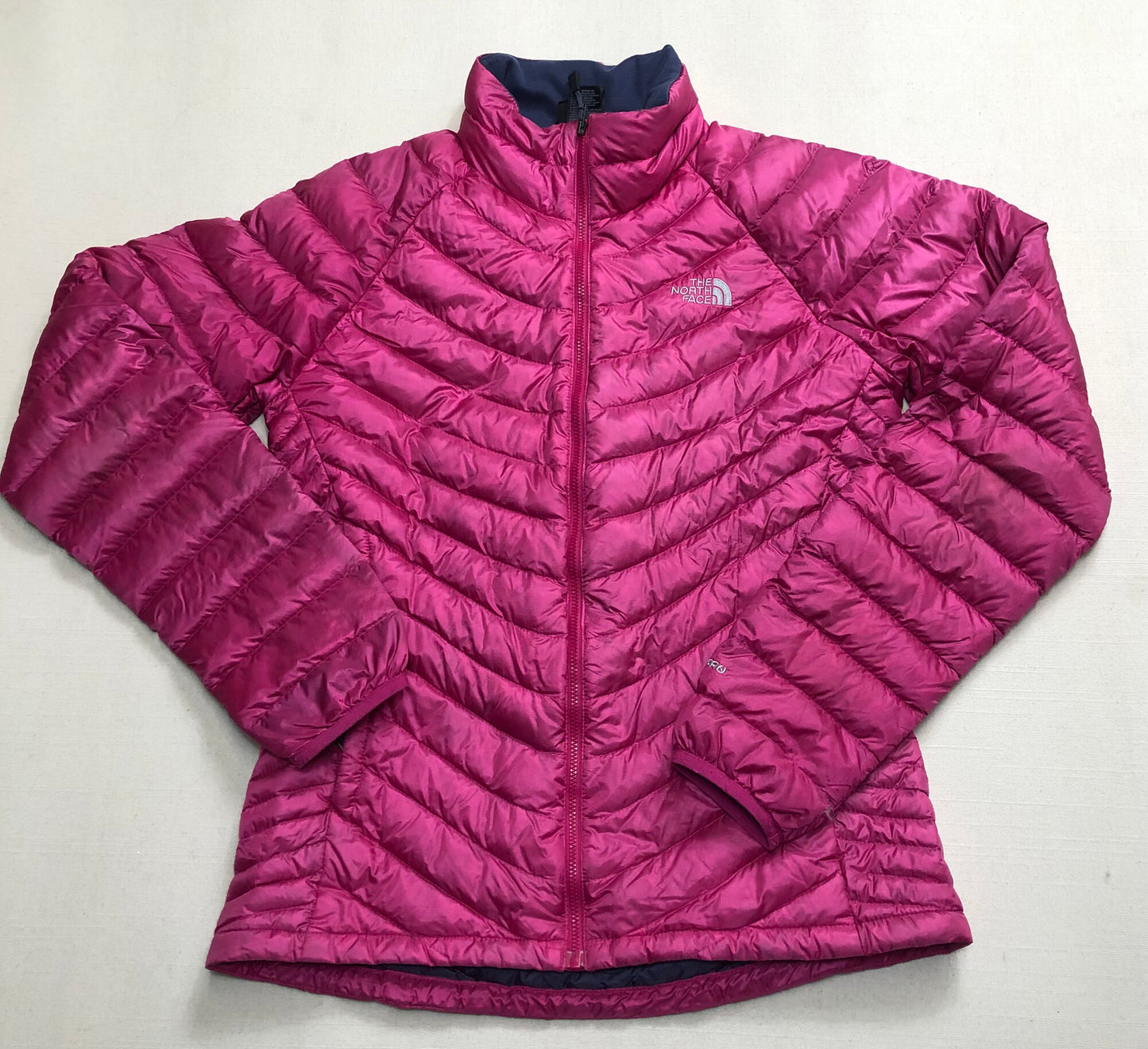 Fuchsia  NorthFace Stretch Down Pu, Womens Sm