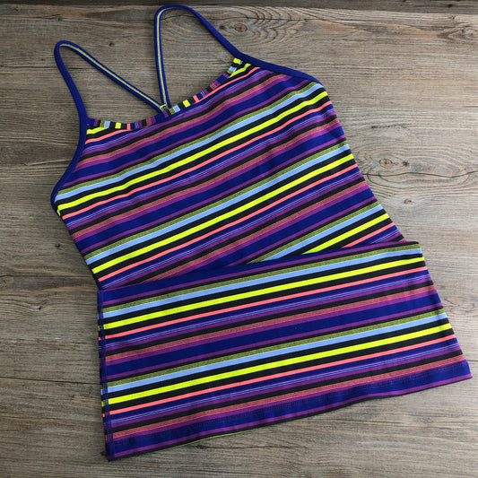 Striped  Lululemon Active Tank Top, 14Y