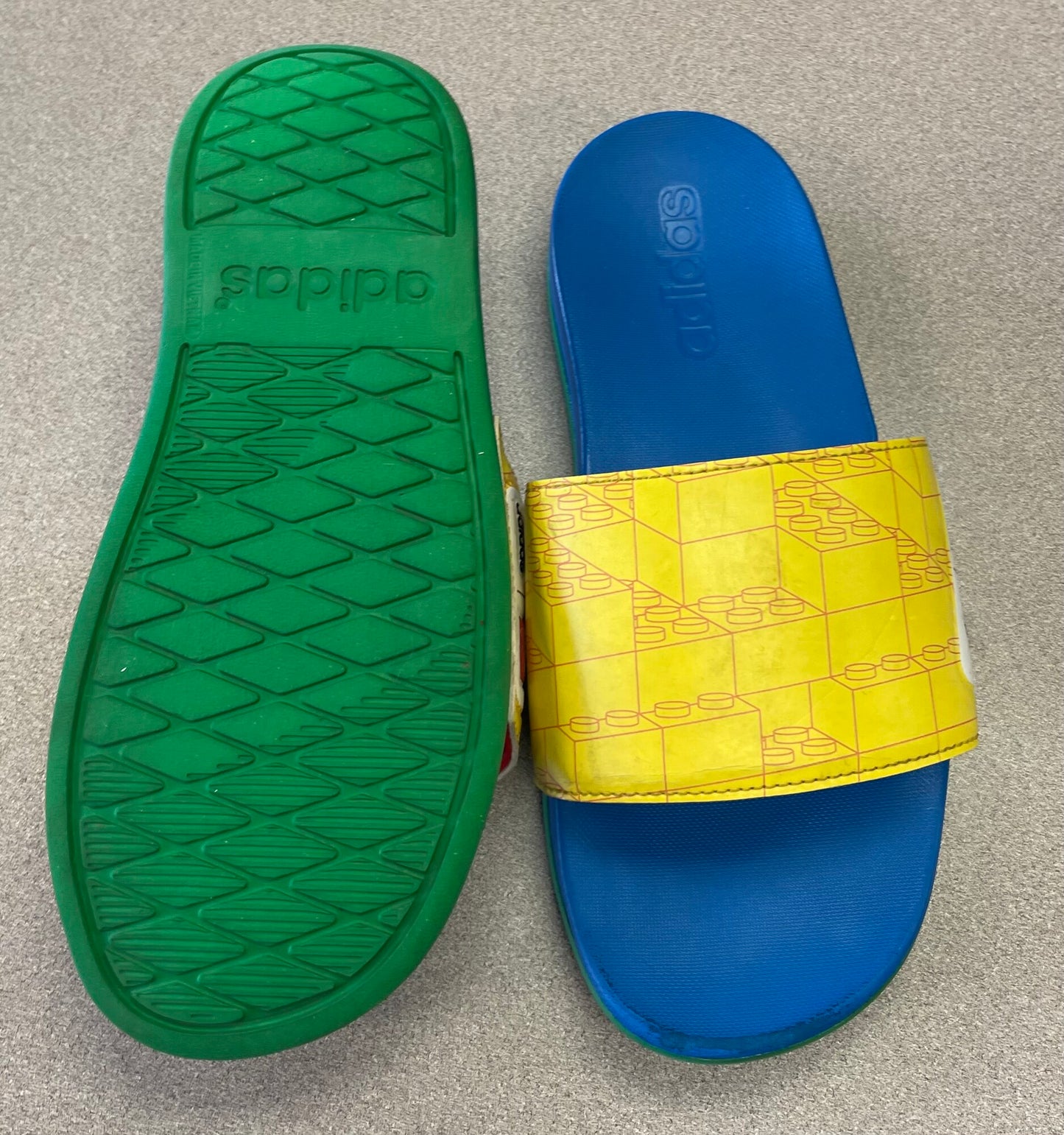 Multi  Adidas Lego Slides, 3Y