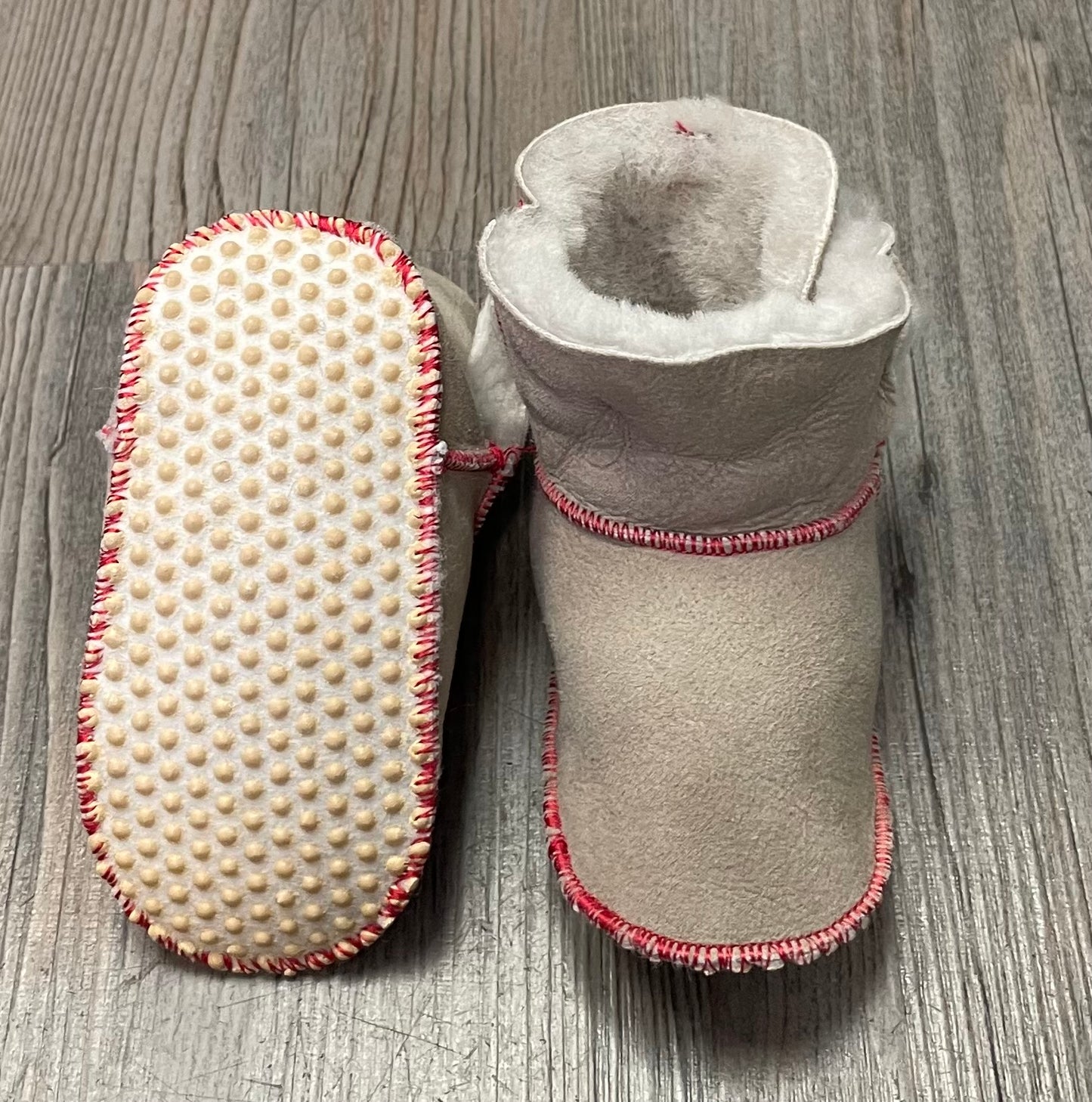 Beige  Love Me Baby Bootie, 6-9M