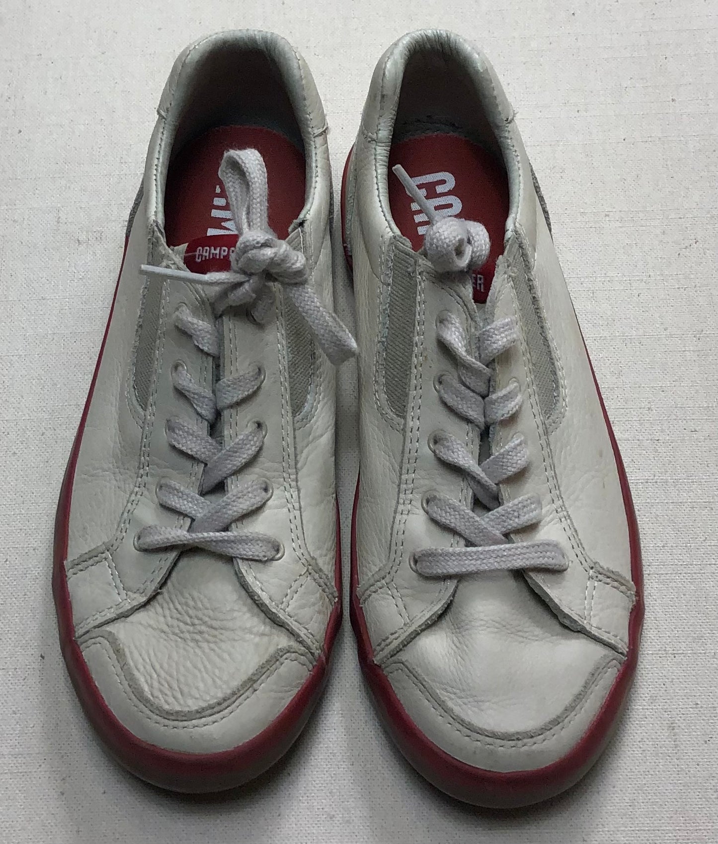 Cream  Camper Lace Up, 3.5Y