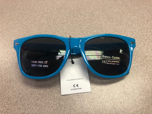 Blue  Glossy Sunglasses - NEW!, 4-7 Years