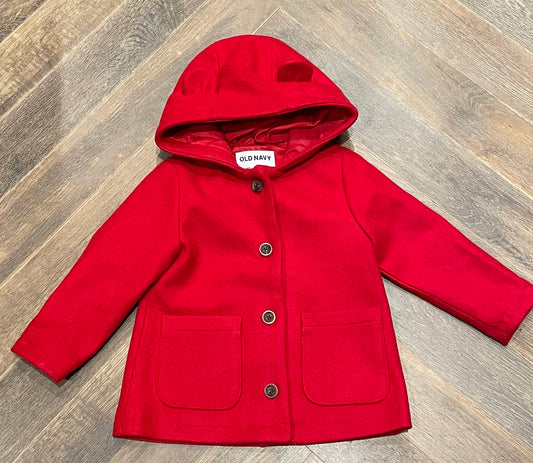 Red  Old Navy Dress Coat, 2Y