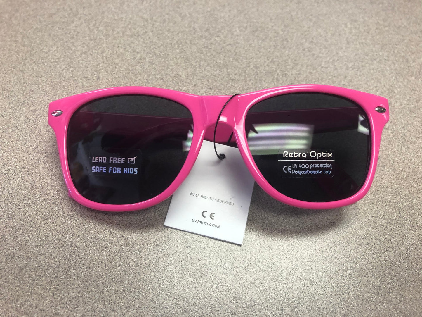 Pink  Glossy Sunglasses - NEW!, 4-7 Years