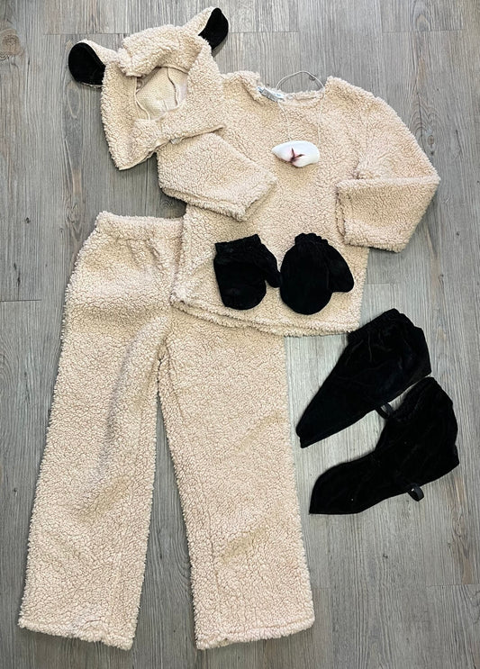 Beige  Sheep Costumes, 5-6Y