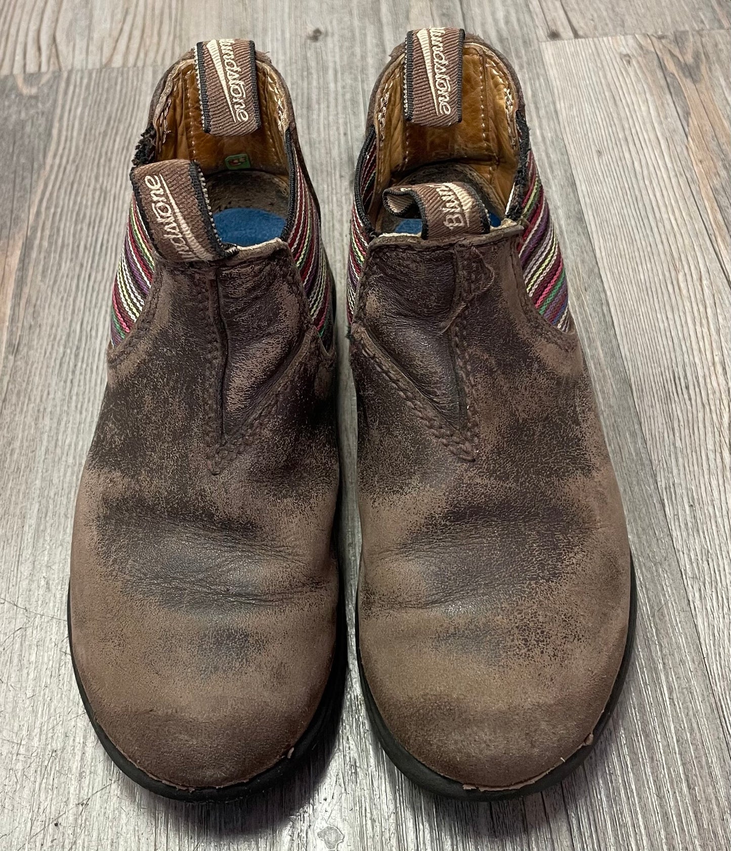 Brown  Blundstone Striped Elasti, 12Y
