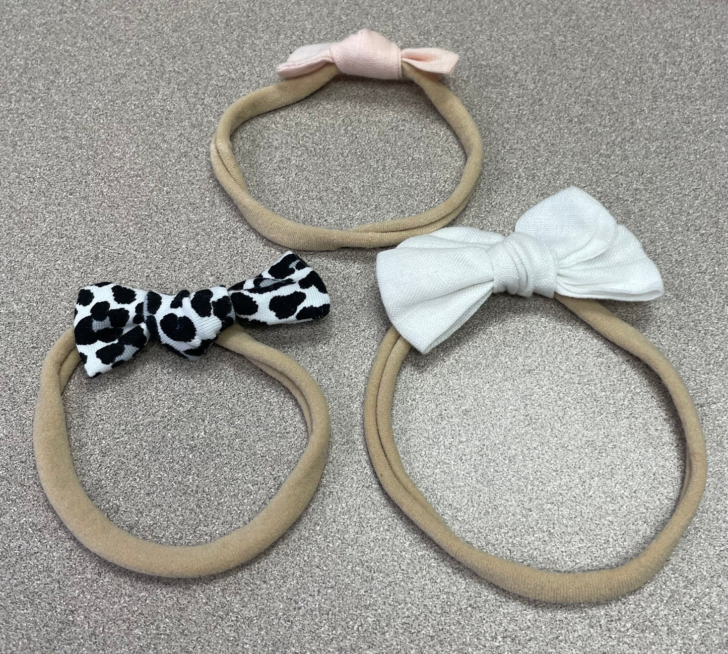 Multi  Bow Headband, 3pc