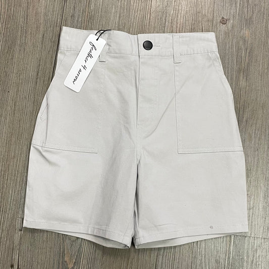 Grey  F4A All Day Twill Shorts, 6Y
