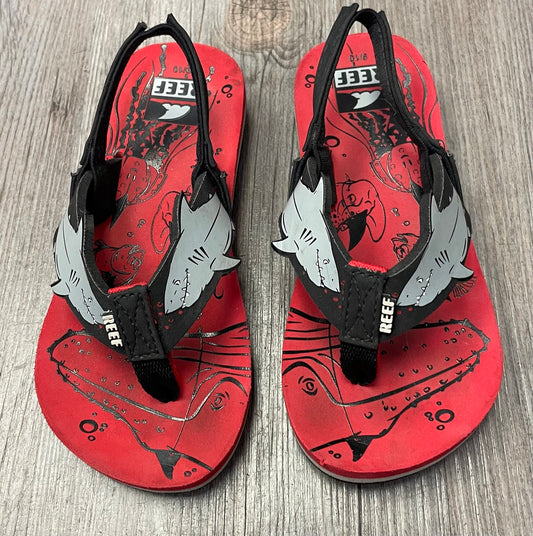 Red  Reef Flip Flop, 10T