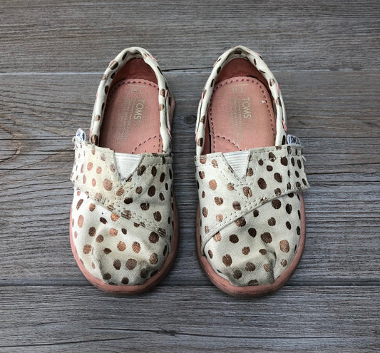 Polka  Toms Slip On Shoes, 6T