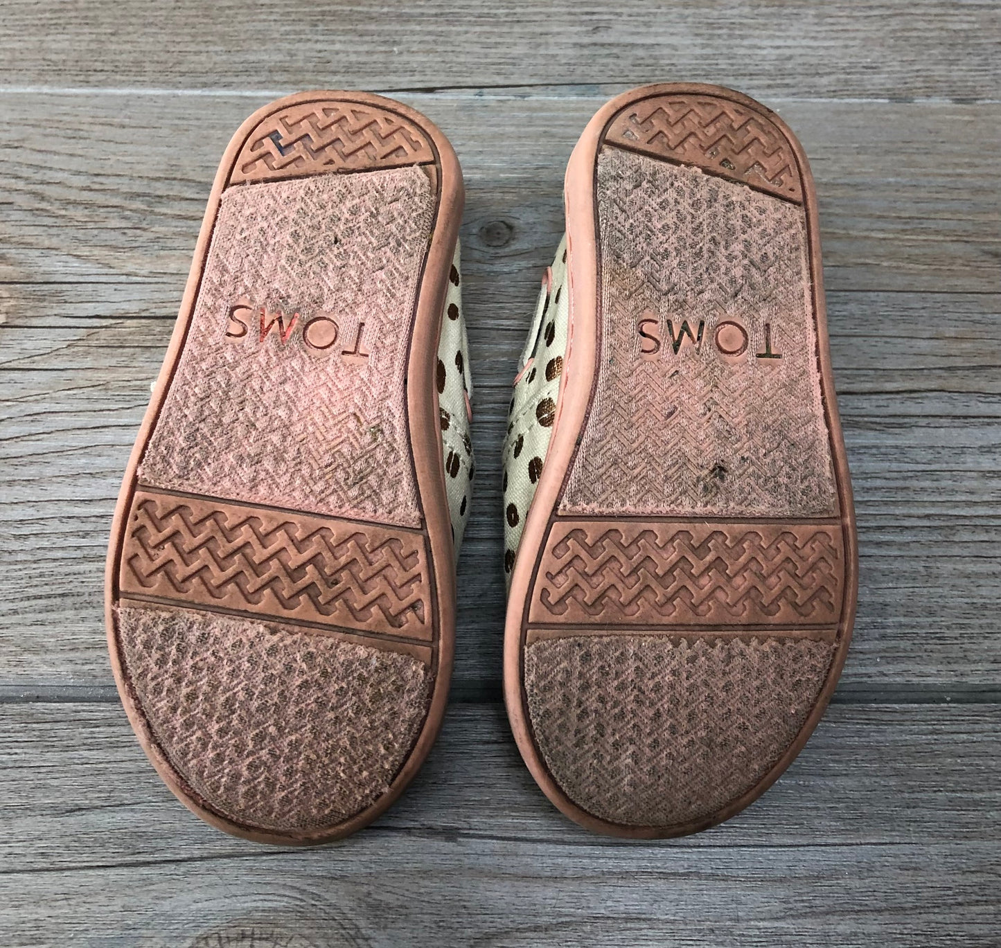 Polka  Toms Slip On Shoes, 6T
