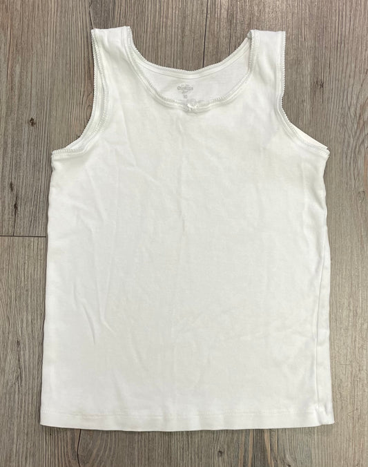 White  Oshkosh Tank Top, 10Y