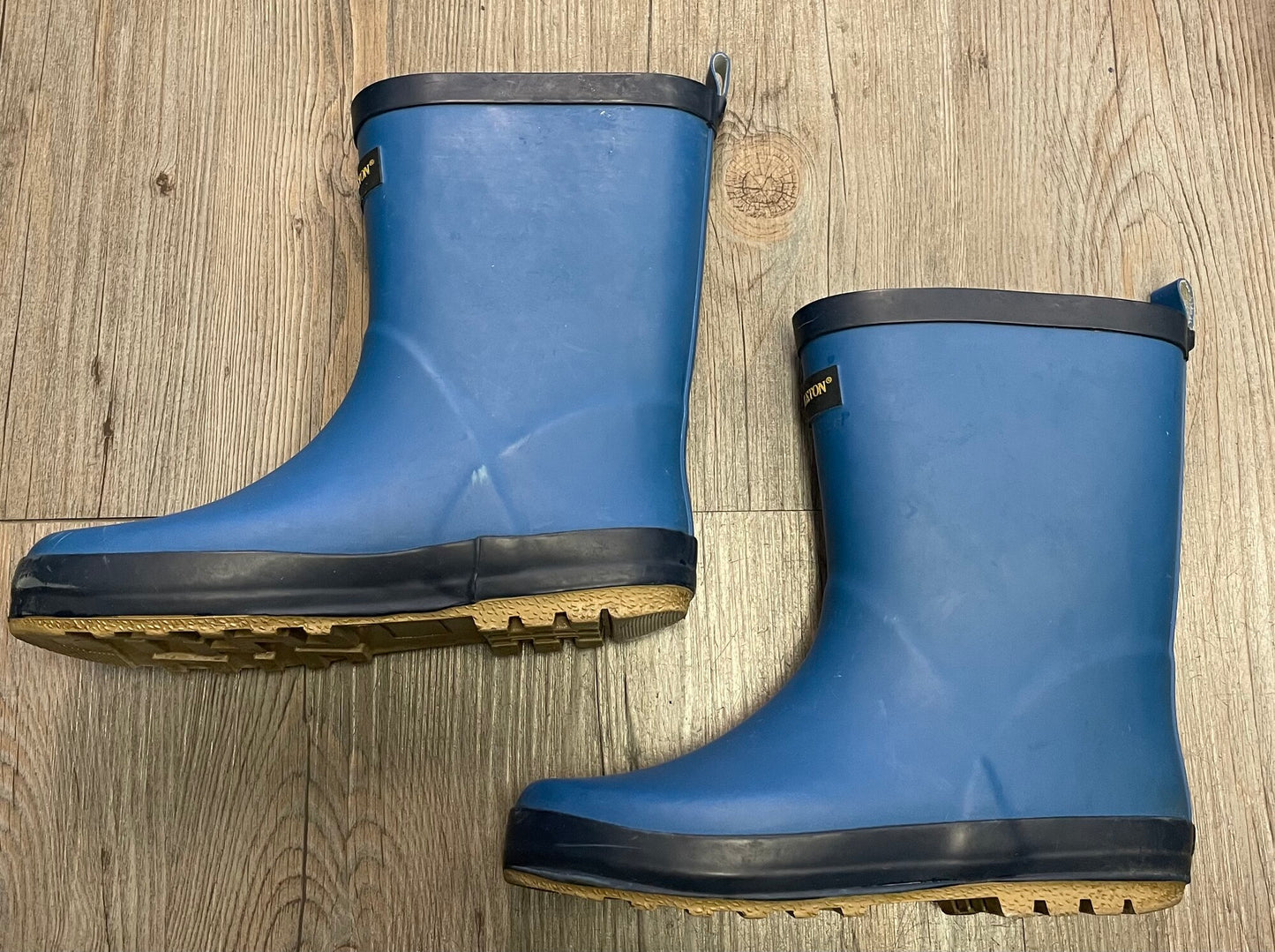 Blue  Pendleton Rain Boots, 3Y