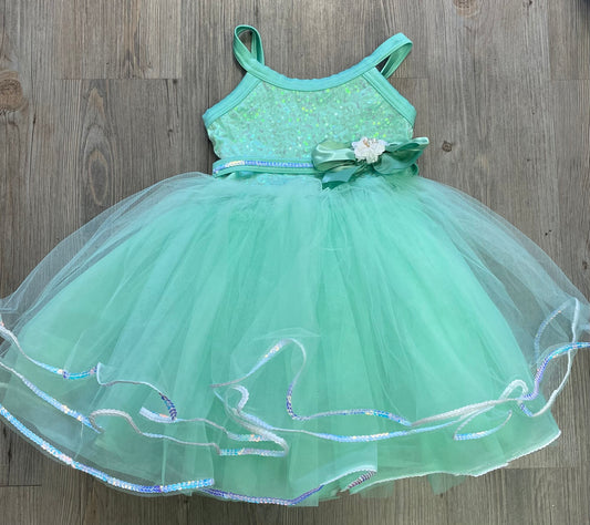 Green  Weissman Dance Costumes, 4-5Y