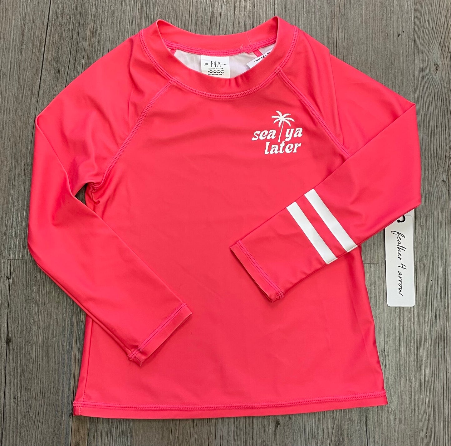 Coral  F4A Rash Guards LS, 6Y