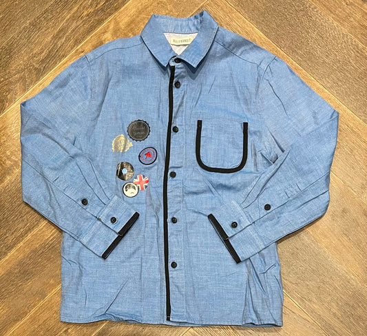 Blue  Billy Bandit Shirt, 6Y
