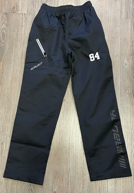 Black  Bauer Lined Active Pants, 8-9Y