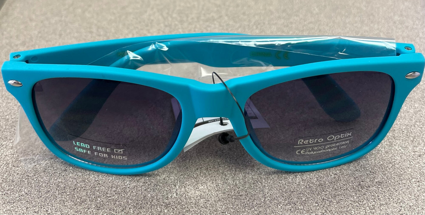 Teal  MATTE Sunglasses -NEW, 3-7Y