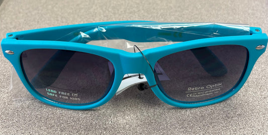 Teal  MATTE Sunglasses -NEW, 3-7Y