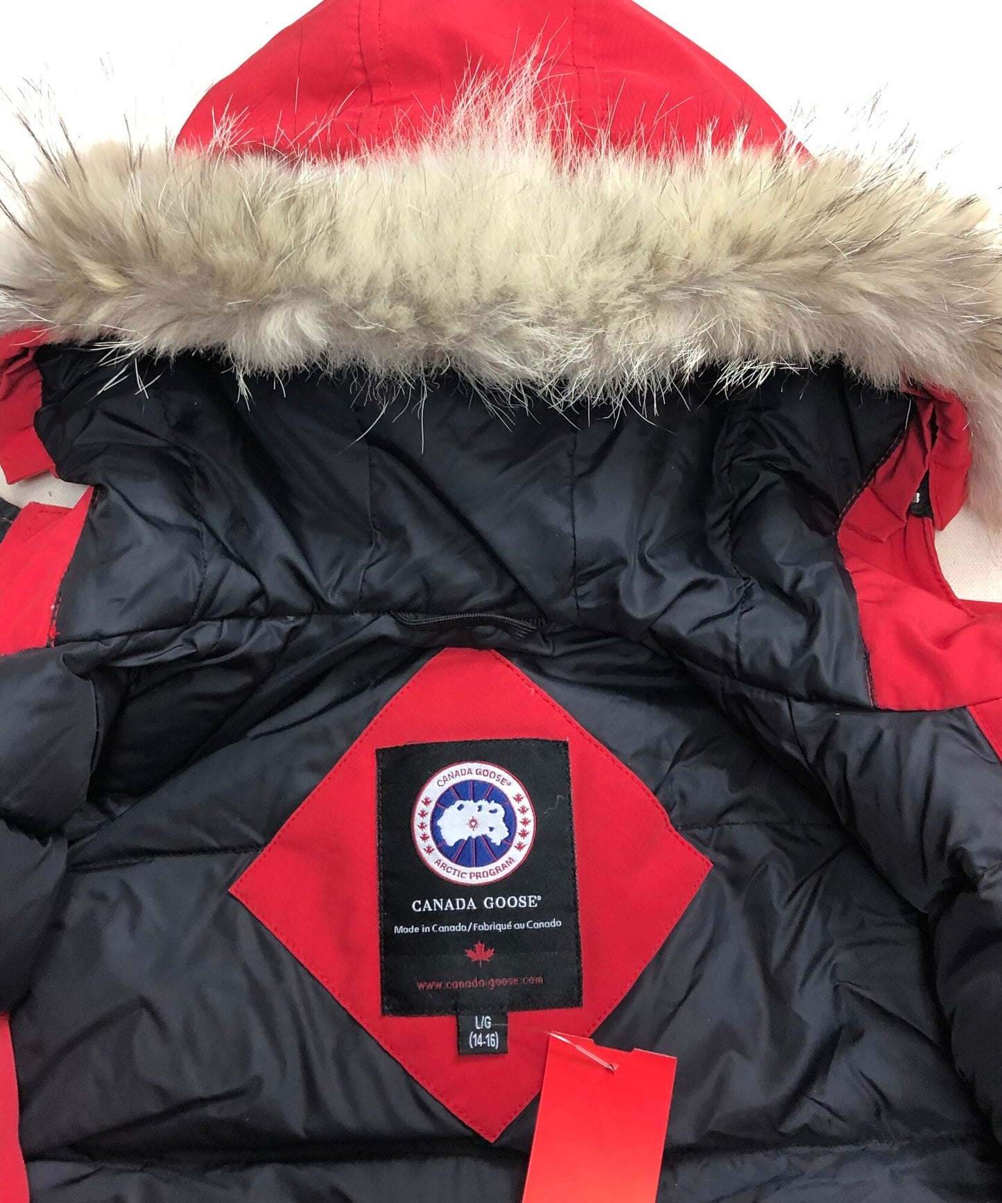 Red  Canada Goose Rundle, 14-16Y
