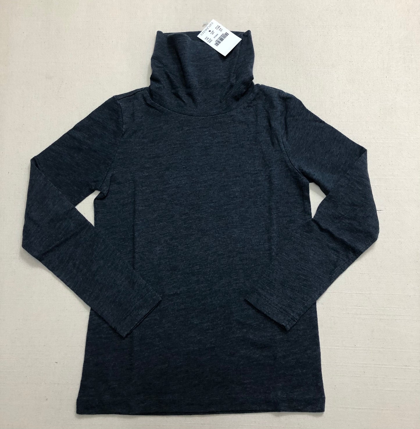 Grey  Crewcuts Turtlaneck, 6-7Y