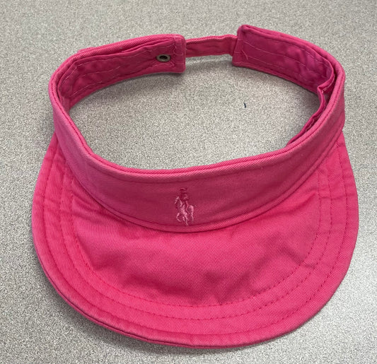 Pink  Ralph Lauren Visor Hat, Toddler