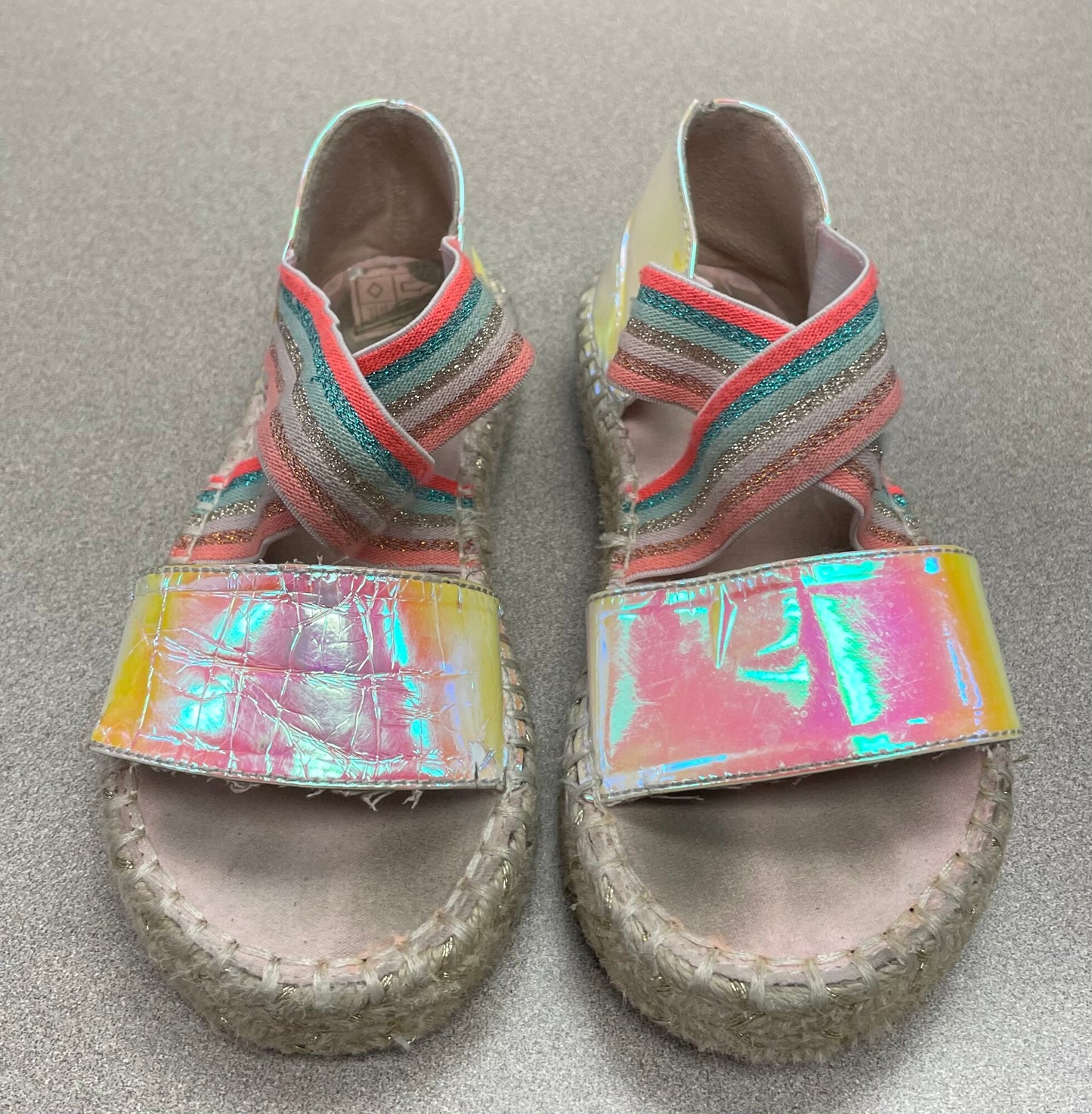 Iridesce  Iridescent Sandals, 11Y