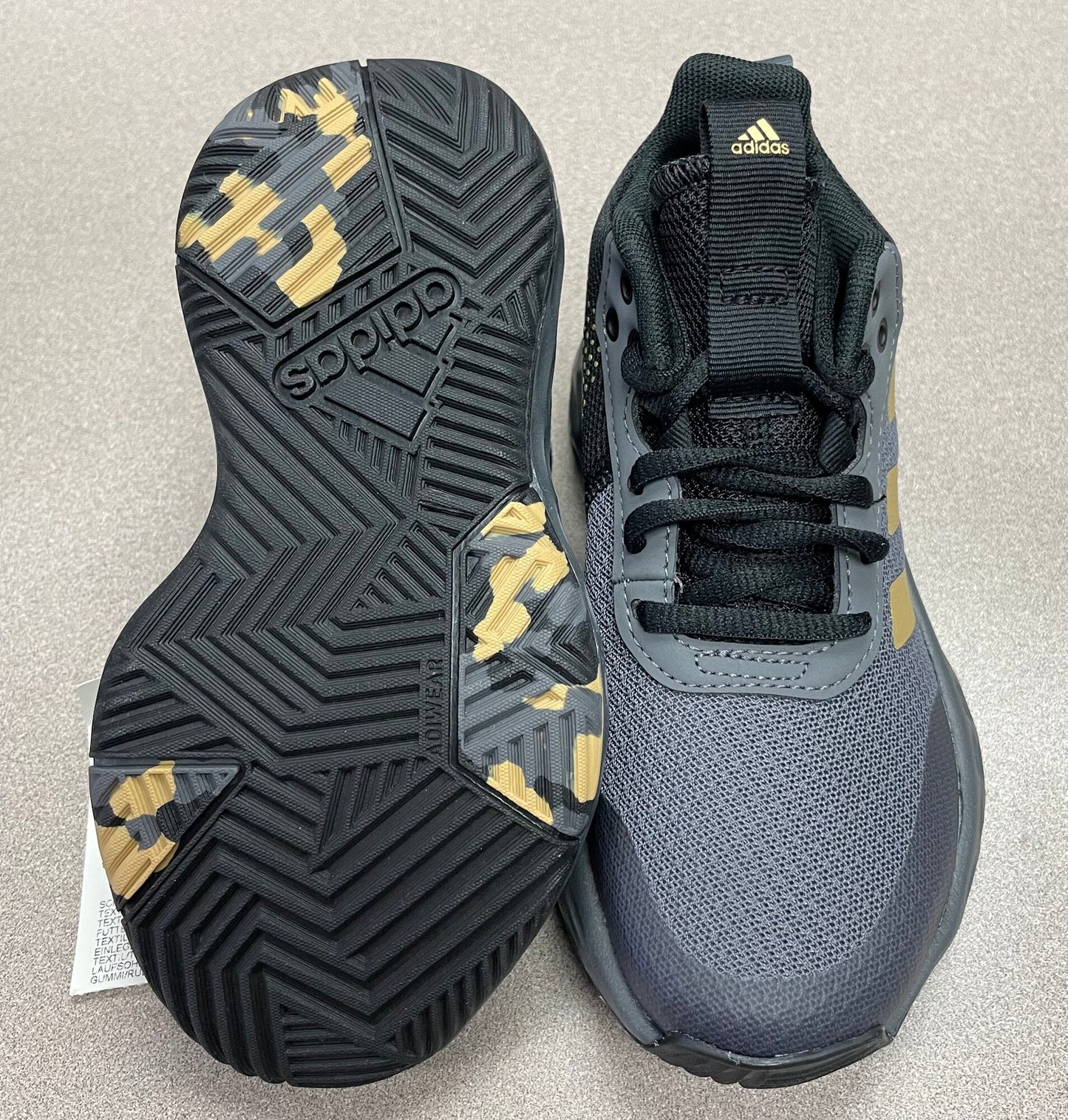 Grey  Adidas Ownthegame 2.0, 11Y