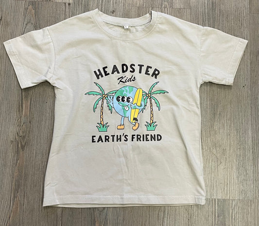 Grey  Headster Tee, 6Y