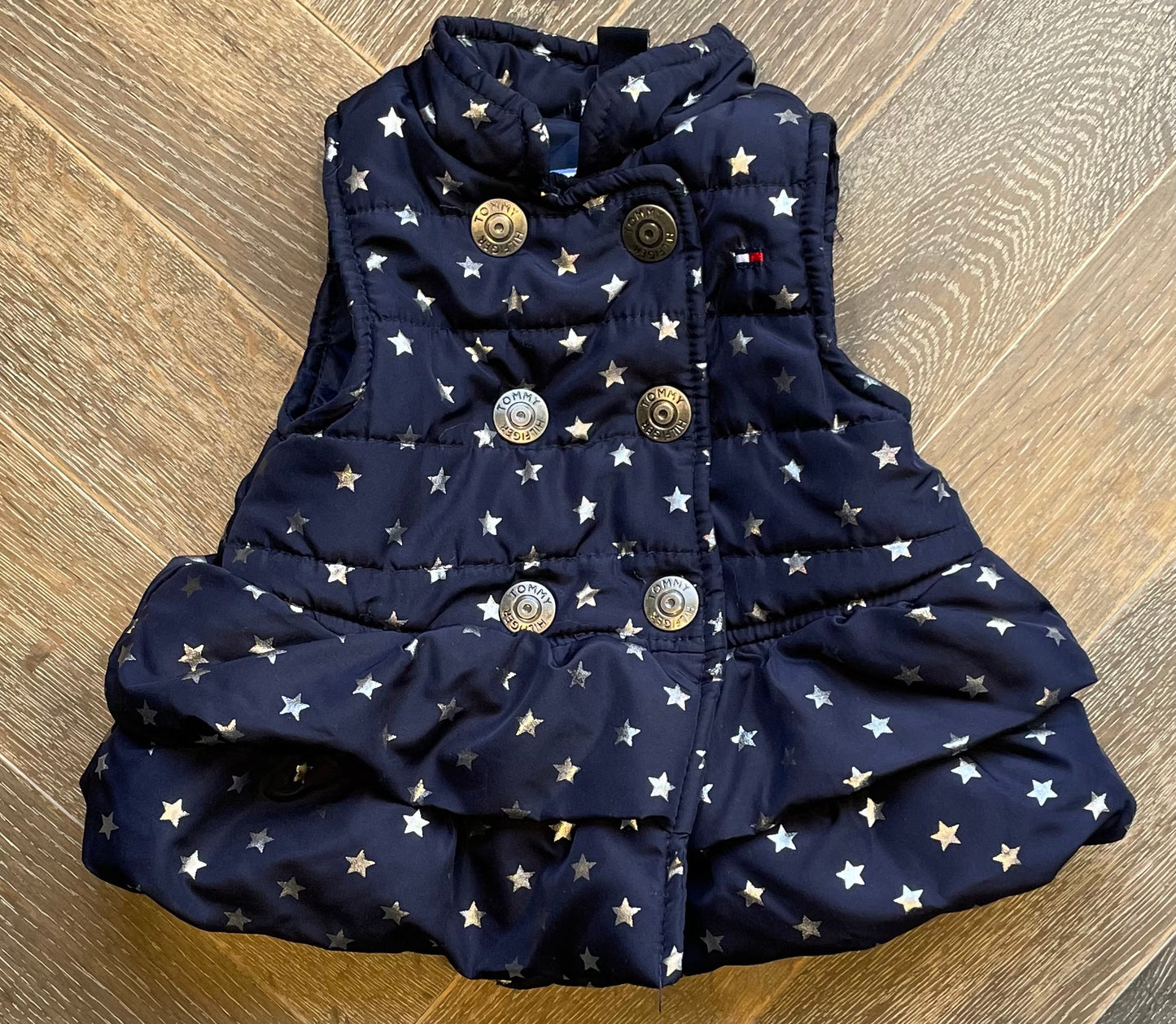 Navy  Tommy Hilfiger Vest, 6-9Y